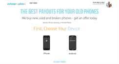 Desktop Screenshot of exchangemyphone.com